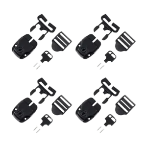 Spa Hot Tub Cover Broken Latch Repair Kit Replace Latches Clip Lock with Keys and Hardwares for Spa Hot Tubes and Others 4 Set