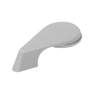 Spa Hot Tub Reinforced Diverter Handle Knob for SaluSpa & Inflatable Hot Tub Diverter Valve Replacement, 4" Long 2" Wide Reinforced Spa Replacement Parts, Gray(1Pack