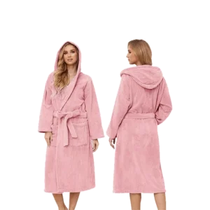 Hooded Bathrobes for Women, Soft Long Towel Robes for Women - Quick Dry yet Warm