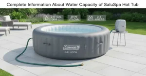 Complete Information About Water Capacity Of Saluspa Hot Tub
