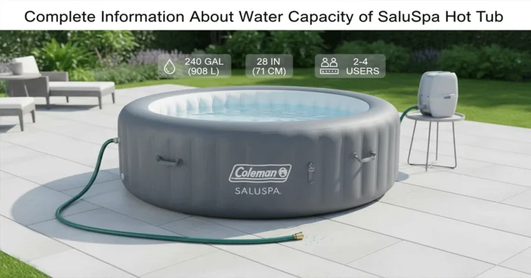 Information About Water Capacity.