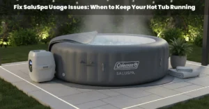 Fix SaluSpa Usage Issues: When to Keep Your Hot Tub Running