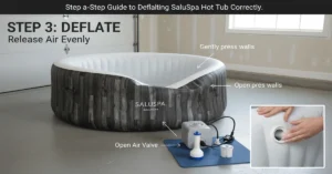 Step-by-Step Guide to Deflating SaluSpa Hot Tub Correctly