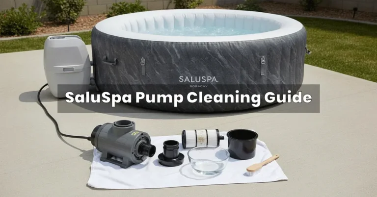 SaluSpa Pump Cleaning.