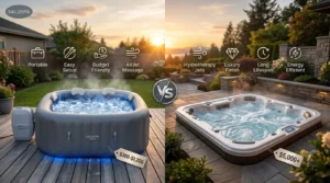 SaluSpa vs Traditional Built-In Hot Tub: Cost & Value Comparison