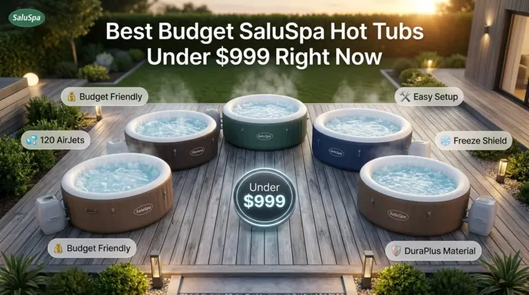 Best Budget SaluSpa Hot Tubs Under $999 Right Now
