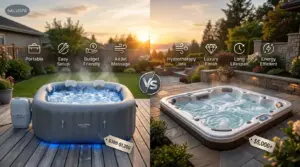 SaluSpa vs Traditional Built-In Hot Tub: Cost & Value Comparison